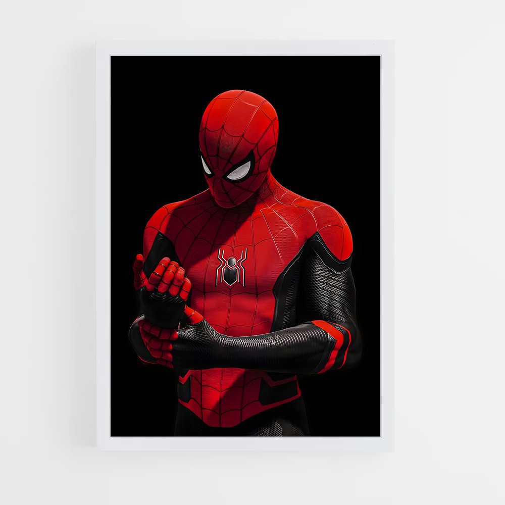 spiderman-16 cadre Blanc