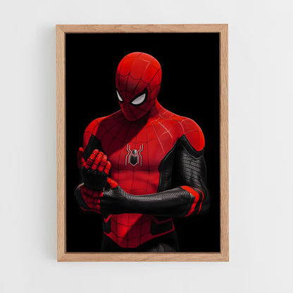 spiderman-16 cadre Bois clair