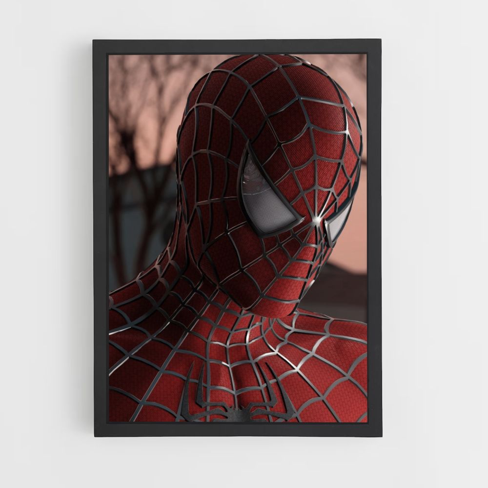 Pôster da máscara do Homem-Aranha