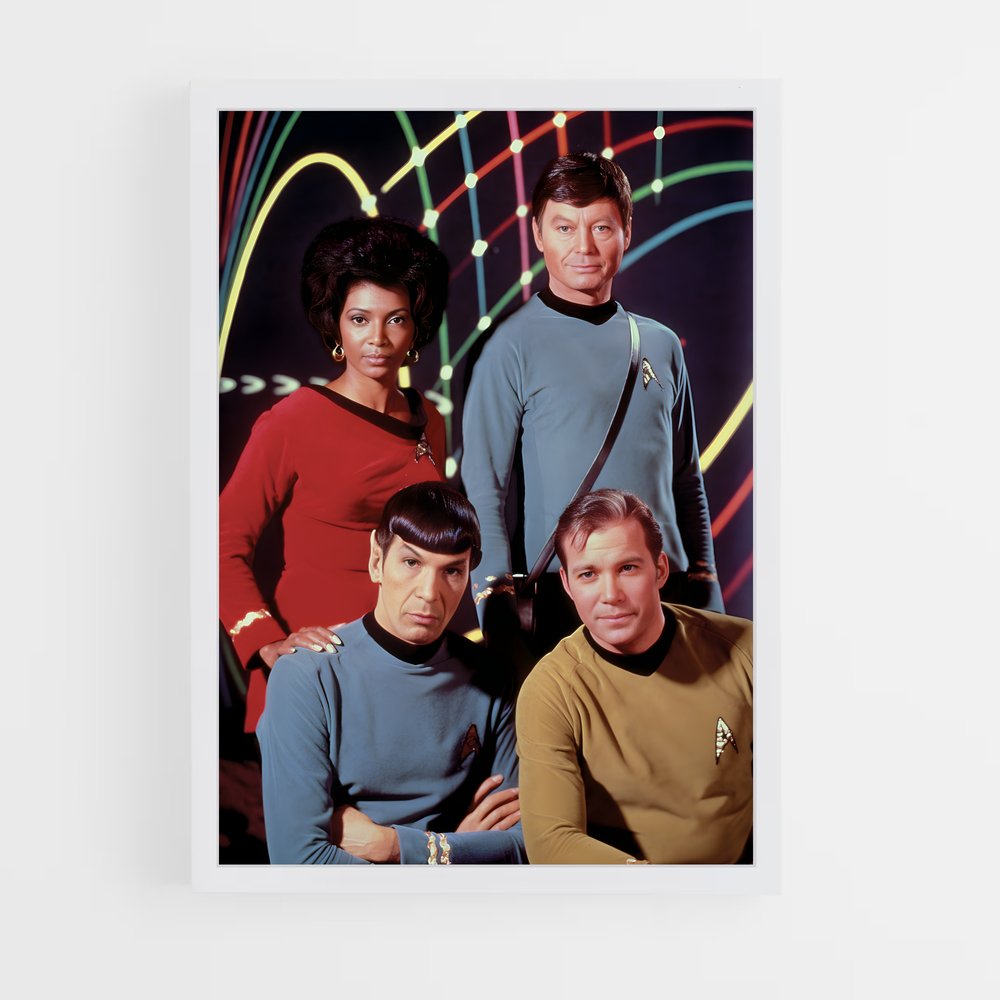 star-trek-8 cadre Blanc