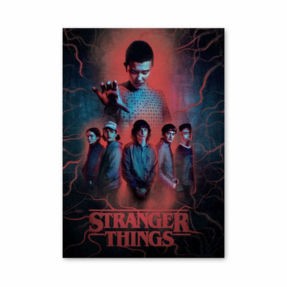 Pôster Stranger Things Vermelho