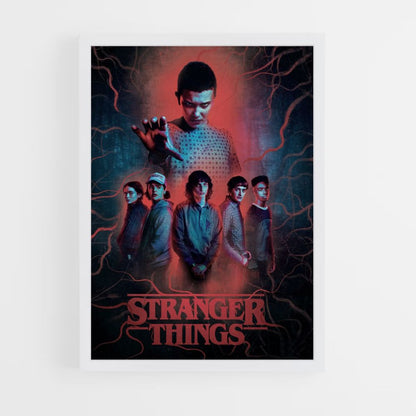 Pôster Stranger Things Vermelho