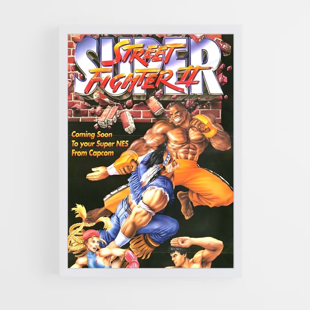street-fighter-5 cadre Blanc