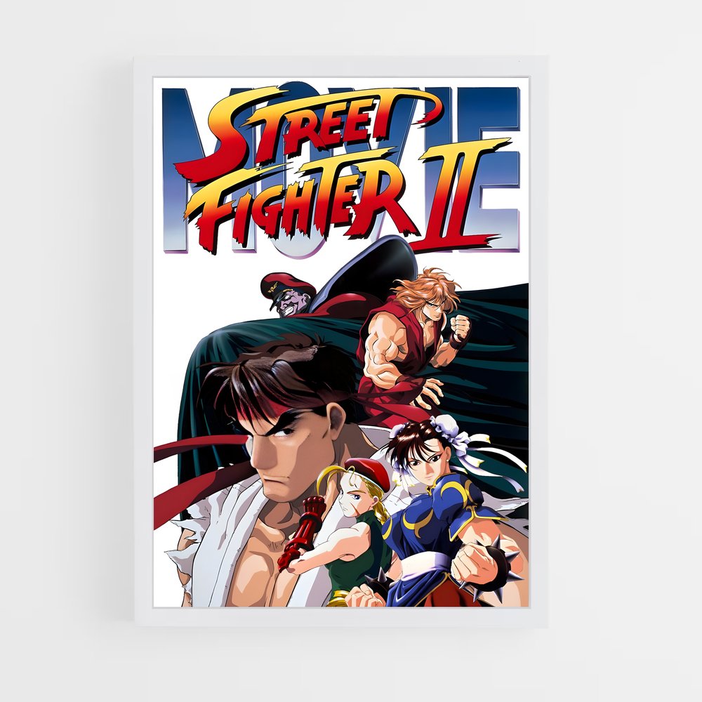 street-fighter-7 cadre Blanc