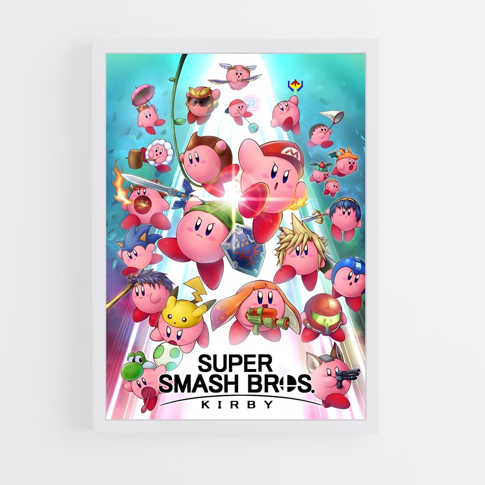 super-smash-bros-9 cadre Blanc