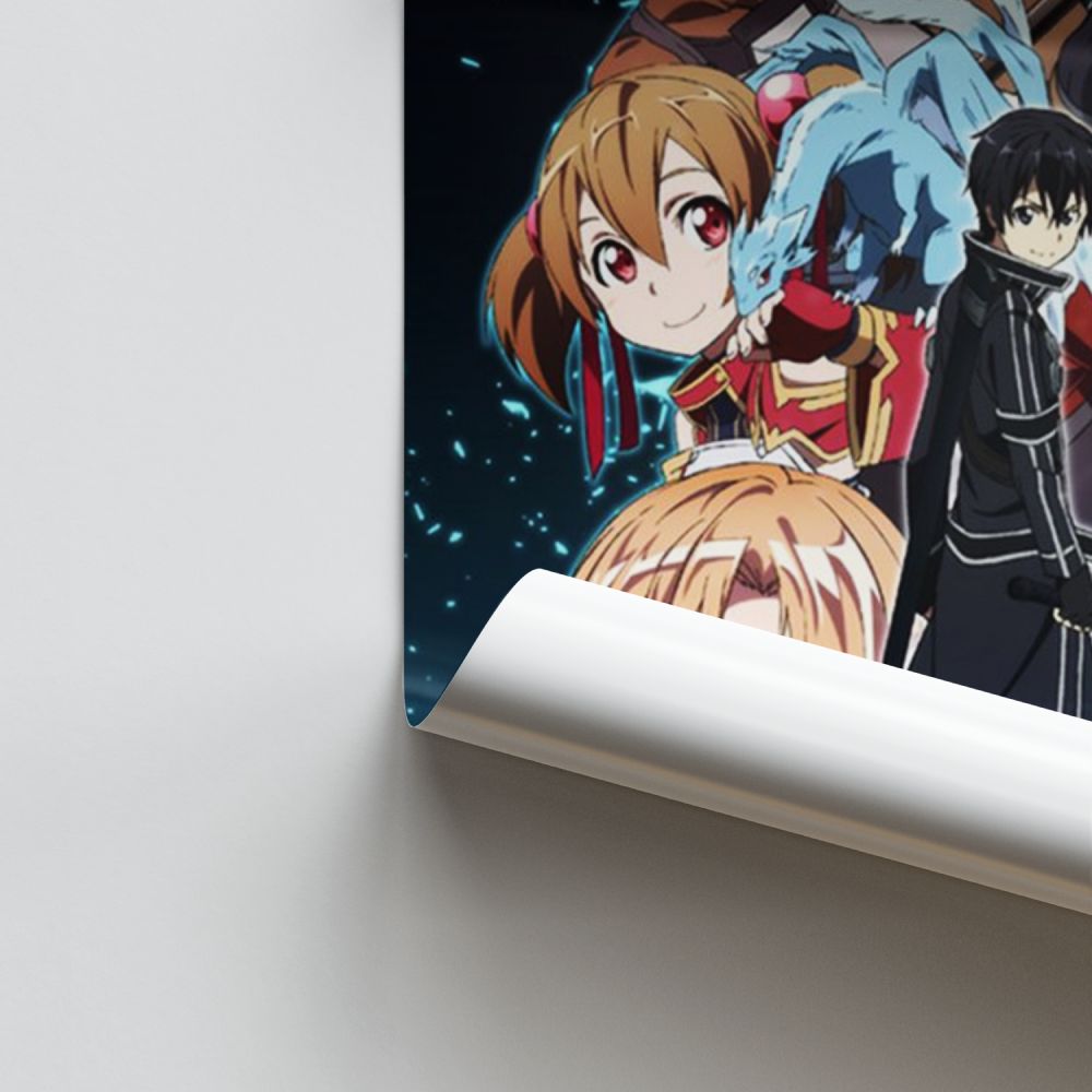 Pôster da Guilda de Sword Art Online