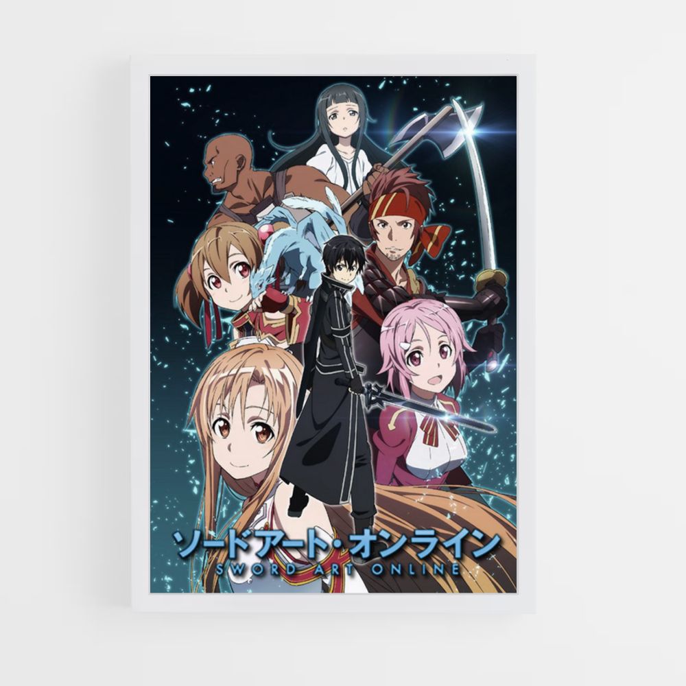 Pôster da Guilda de Sword Art Online