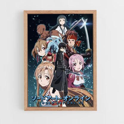 Pôster da Guilda de Sword Art Online