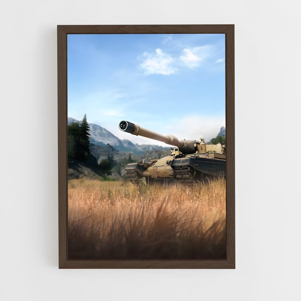 tanks-3 cadre Bois foncé
