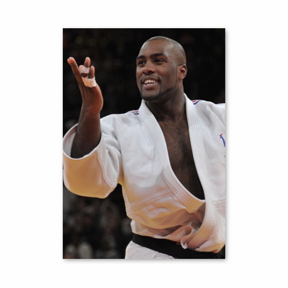 Poster Teddy Riner Cinto Preto