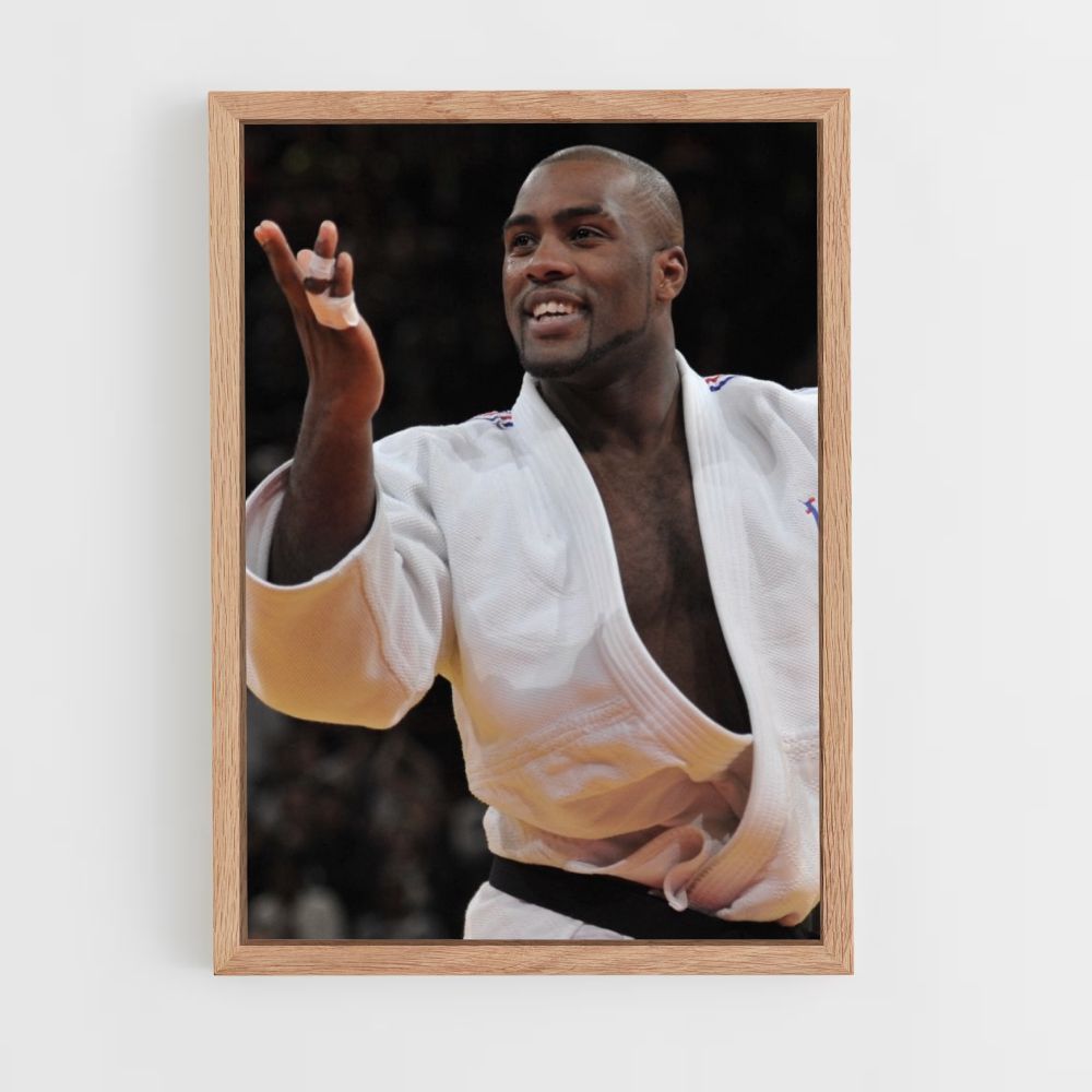 Poster Teddy Riner Cinto Preto