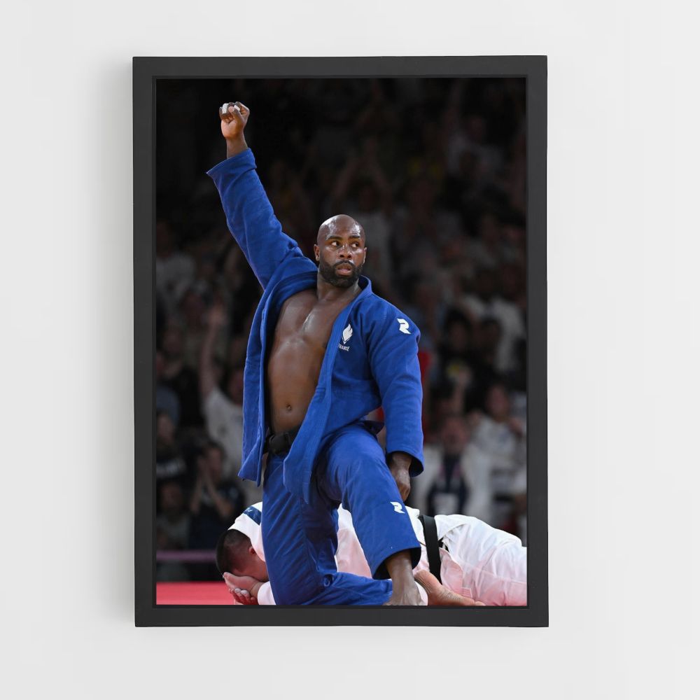 Pôster Teddy Riner Campeão