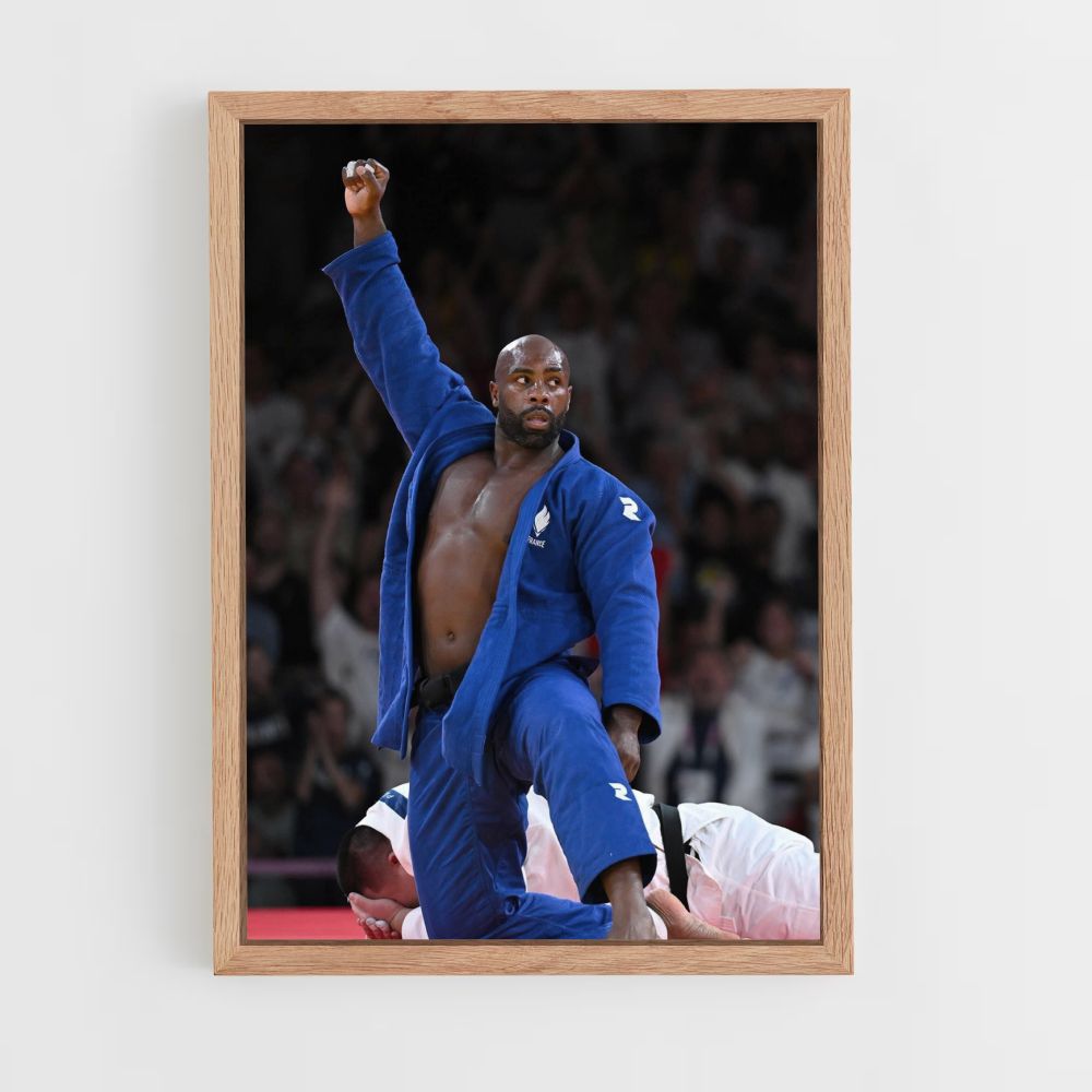 Pôster Teddy Riner Campeão