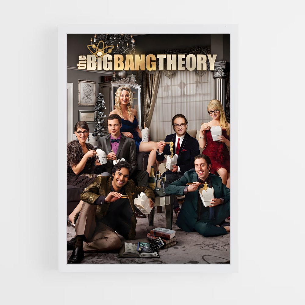 the-big-bang-theory-1 cadre Blanc