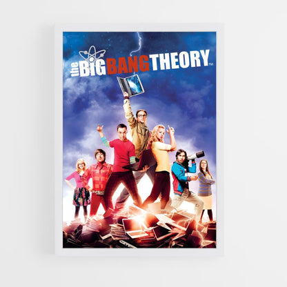 the-big-bang-theory-10 cadre Blanc