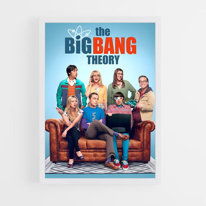 the-big-bang-theory-7 cadre Blanc