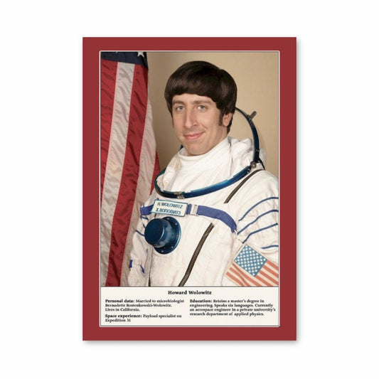 Pôster Howard Wolowitz