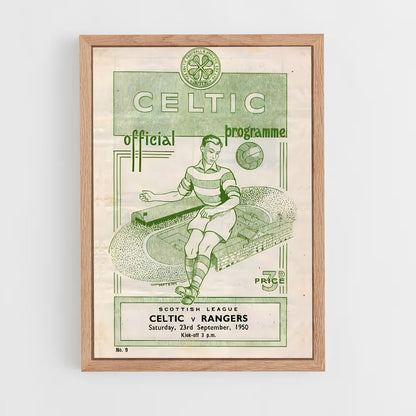 the-celtic-fc-5 cadre Bois clair