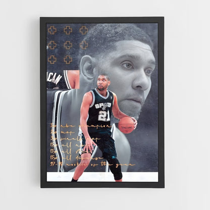 tim-duncan-3 cadre Noir