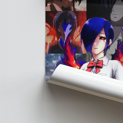 Póster Colagem de Touka