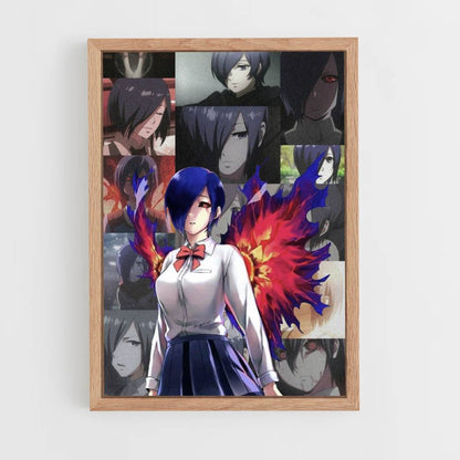 Póster Colagem de Touka