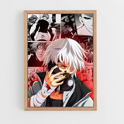 tokyo-ghoul-12 cadre Bois clair