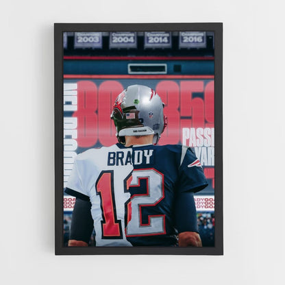 Pôster Tom Brady 12