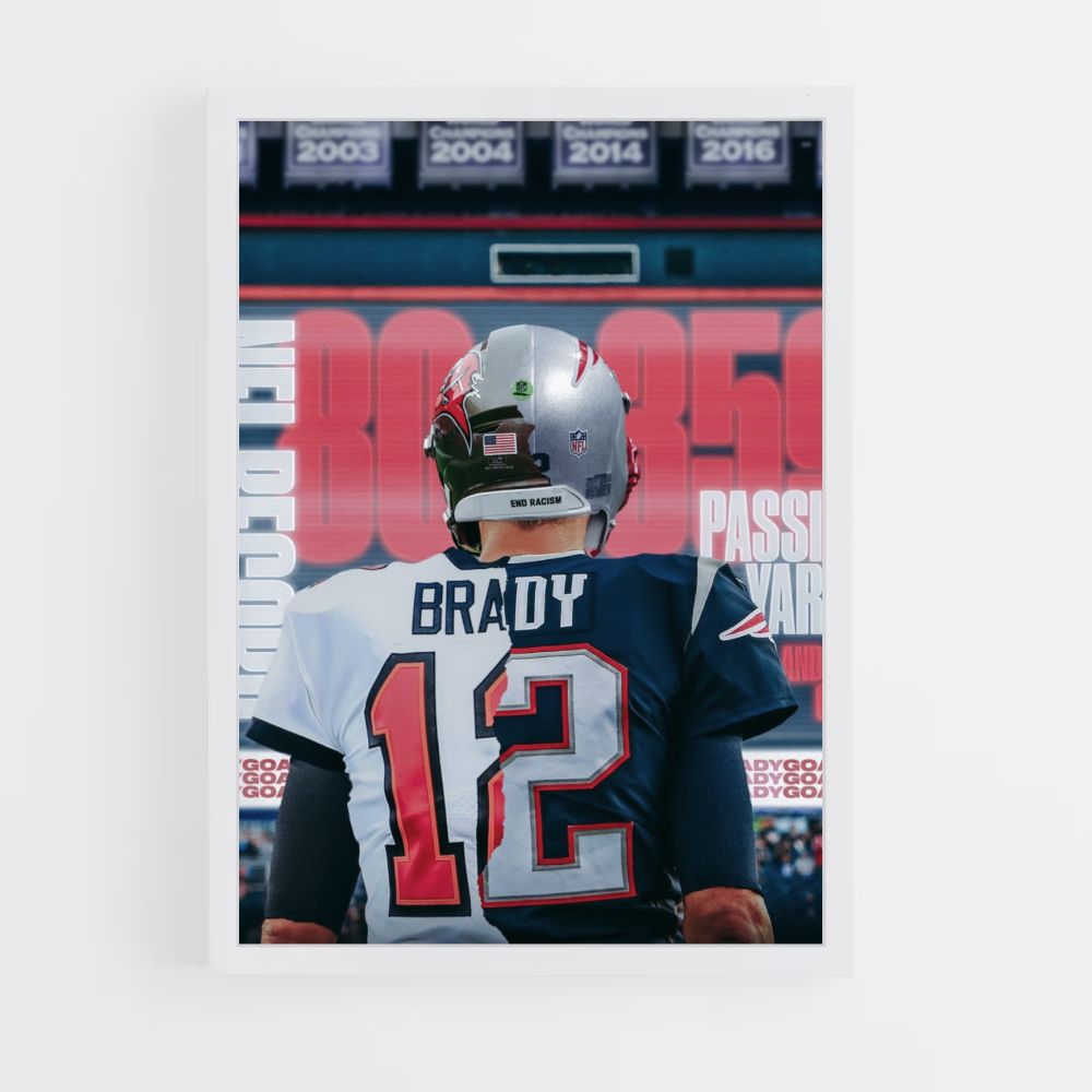 Pôster Tom Brady 12