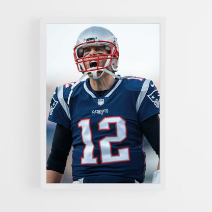 Pôster Tom Brady Rage