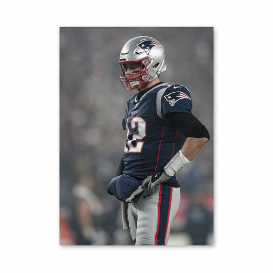 Jogador de pôsteres Tom Brady