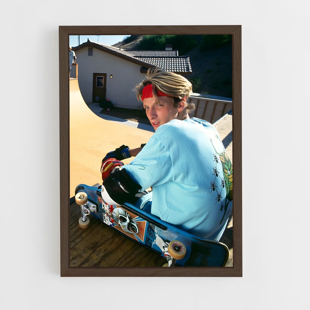tony-hawk-2 cadre Bois foncé