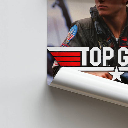 Pôster do logotipo do Top Gun