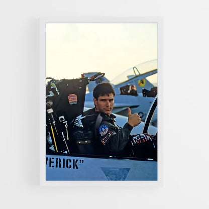 top-gun-11 cadre Blanc