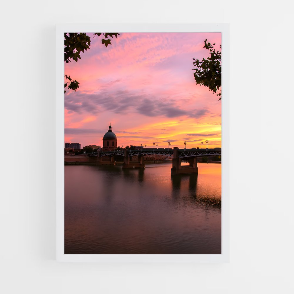 toulouse-1 cadre Blanc