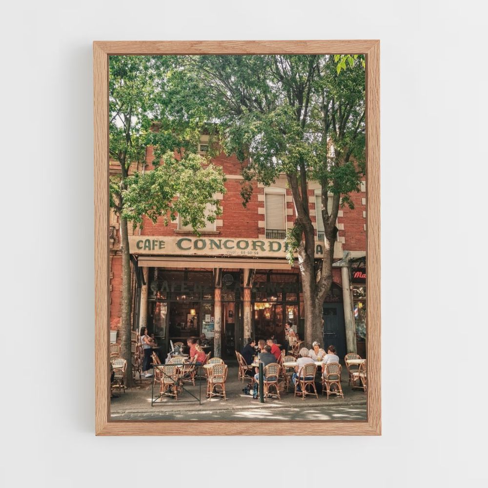 Póster Café Concorde