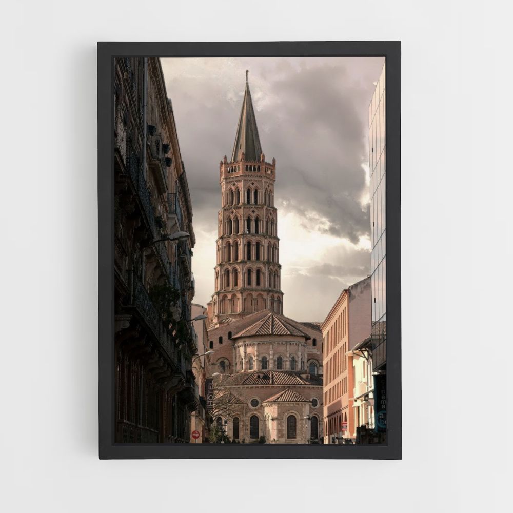 Póster Basílica de Saint Sermin