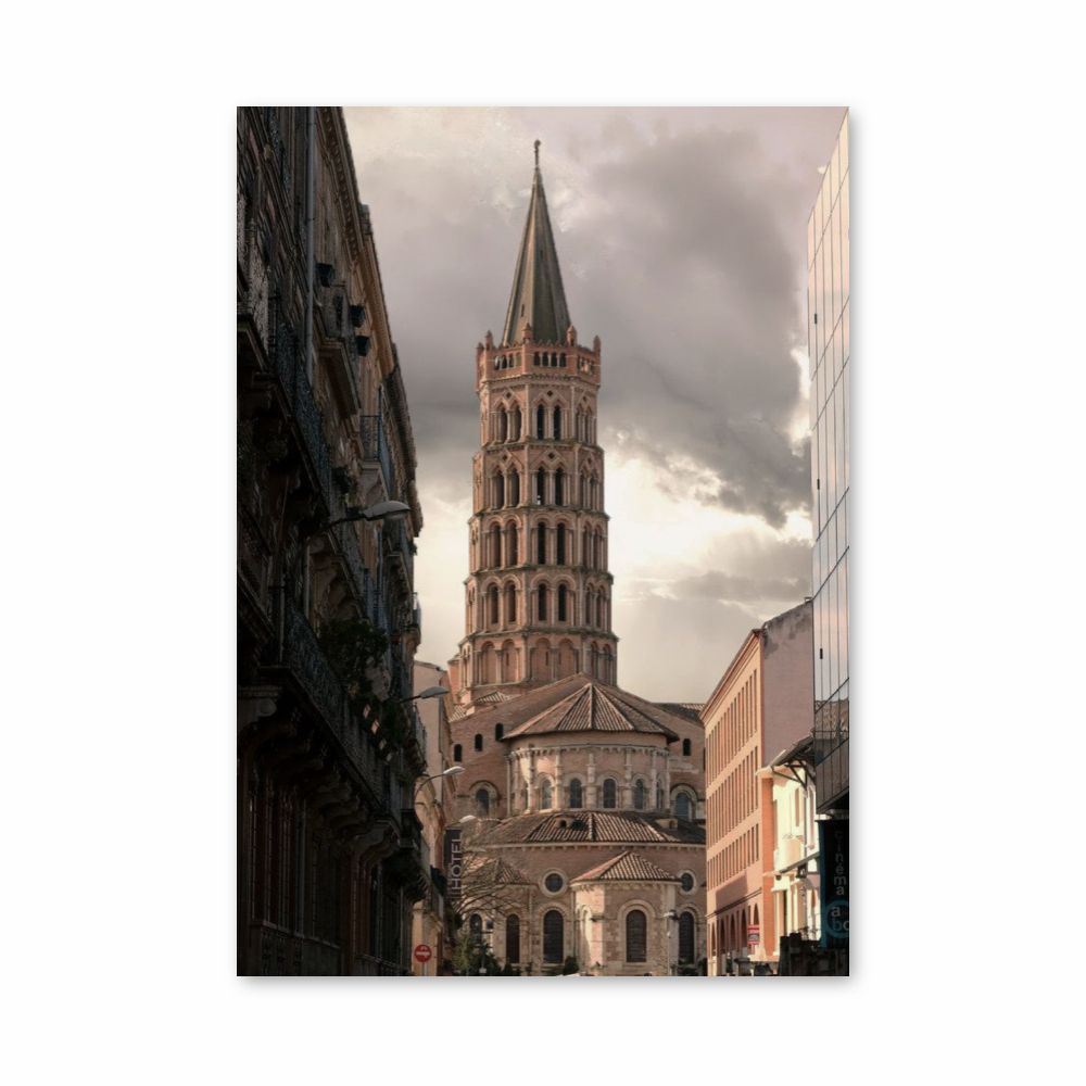 Póster Basílica de Saint Sermin