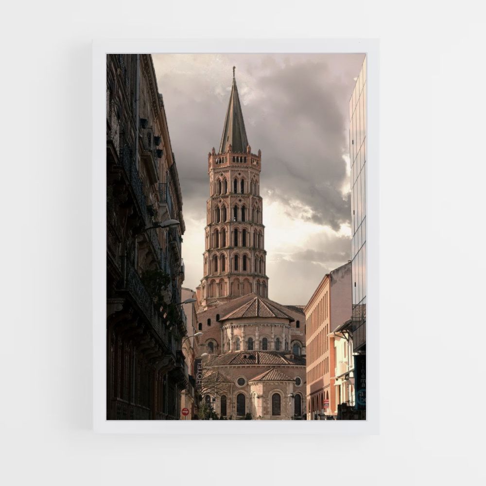 Póster Basílica de Saint Sermin