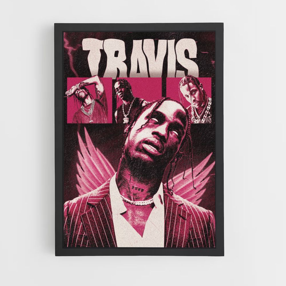 Pôster Travis Red