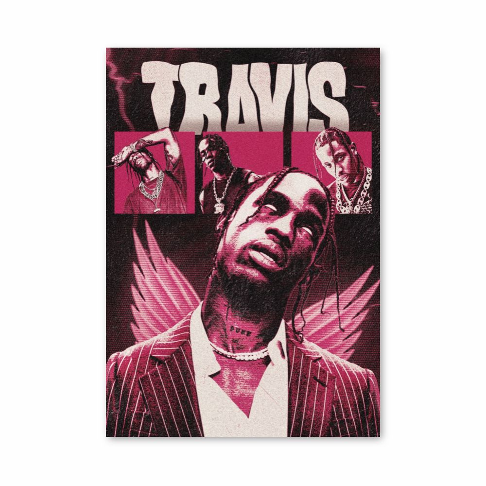 Pôster Travis Red