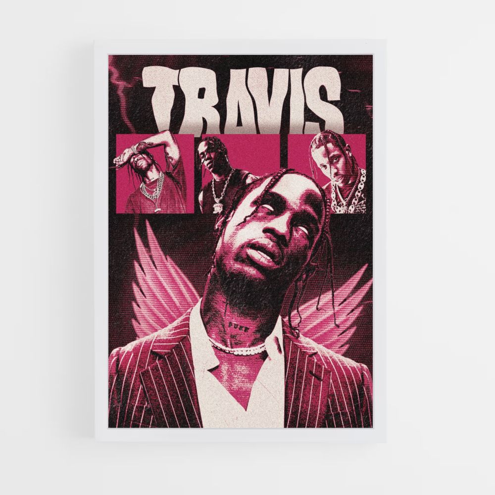 Pôster Travis Red