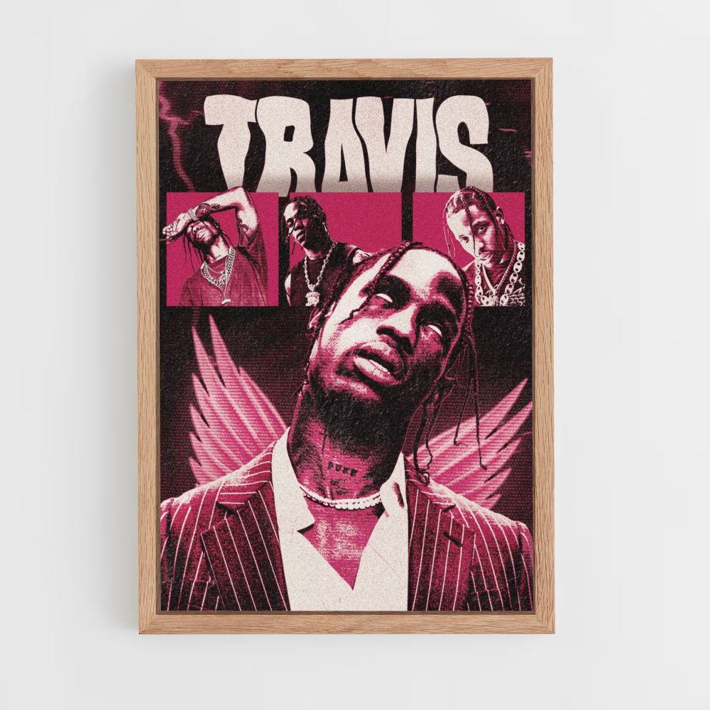 Pôster Travis Red