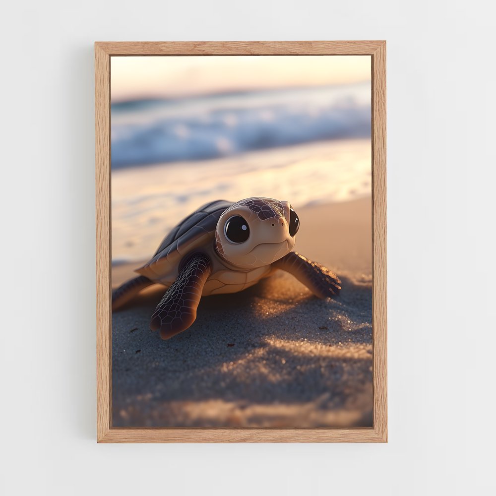 turtle-7 cadre Bois clair