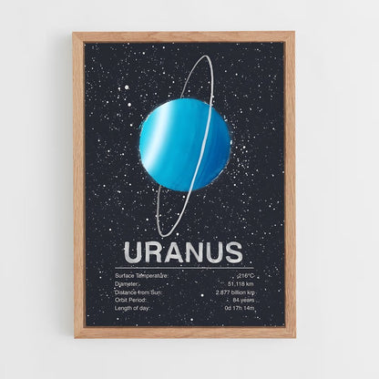 uranus-11 cadre Bois clair