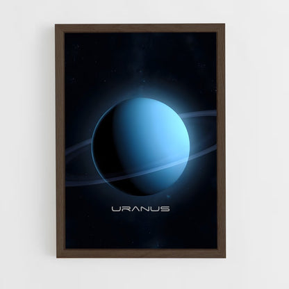 uranus-16 cadre Bois foncé