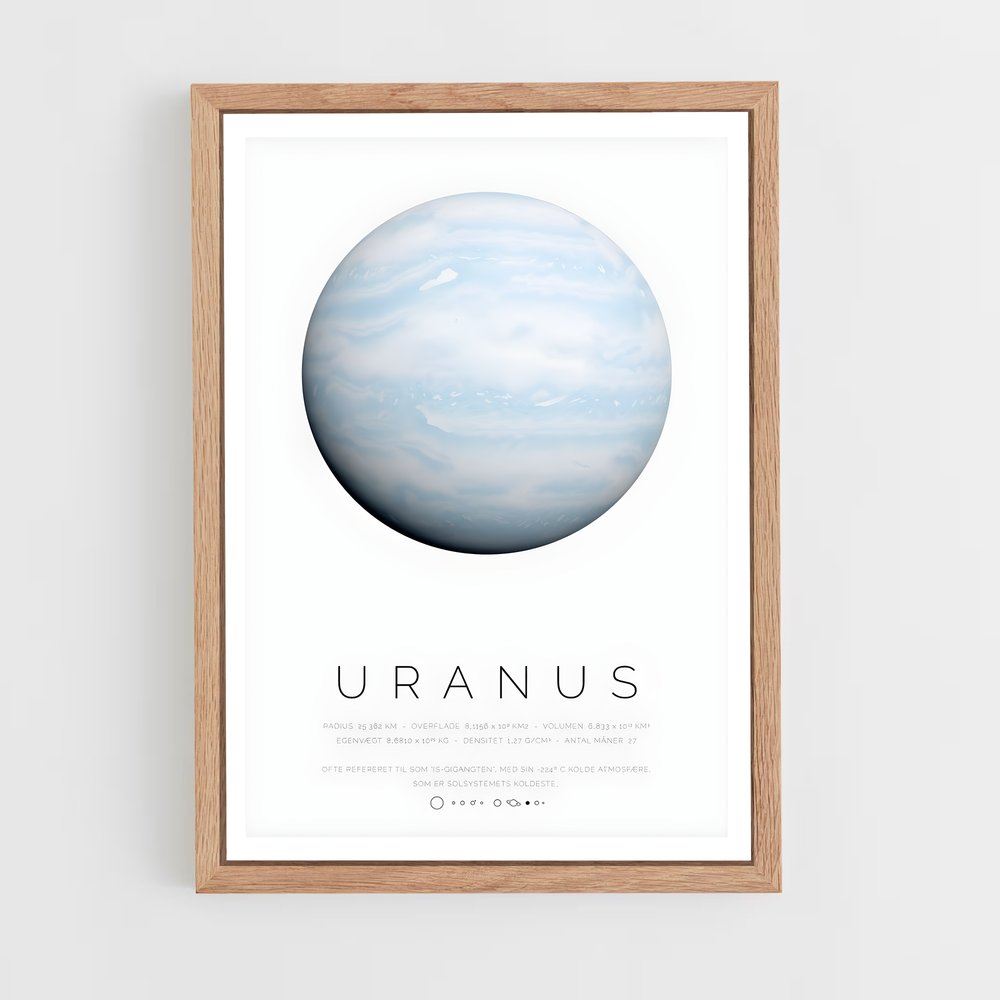 uranus-8 cadre Bois clair