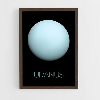 uranus-9 cadre Bois foncé