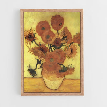 van-gogh-5 cadre Bois clair
