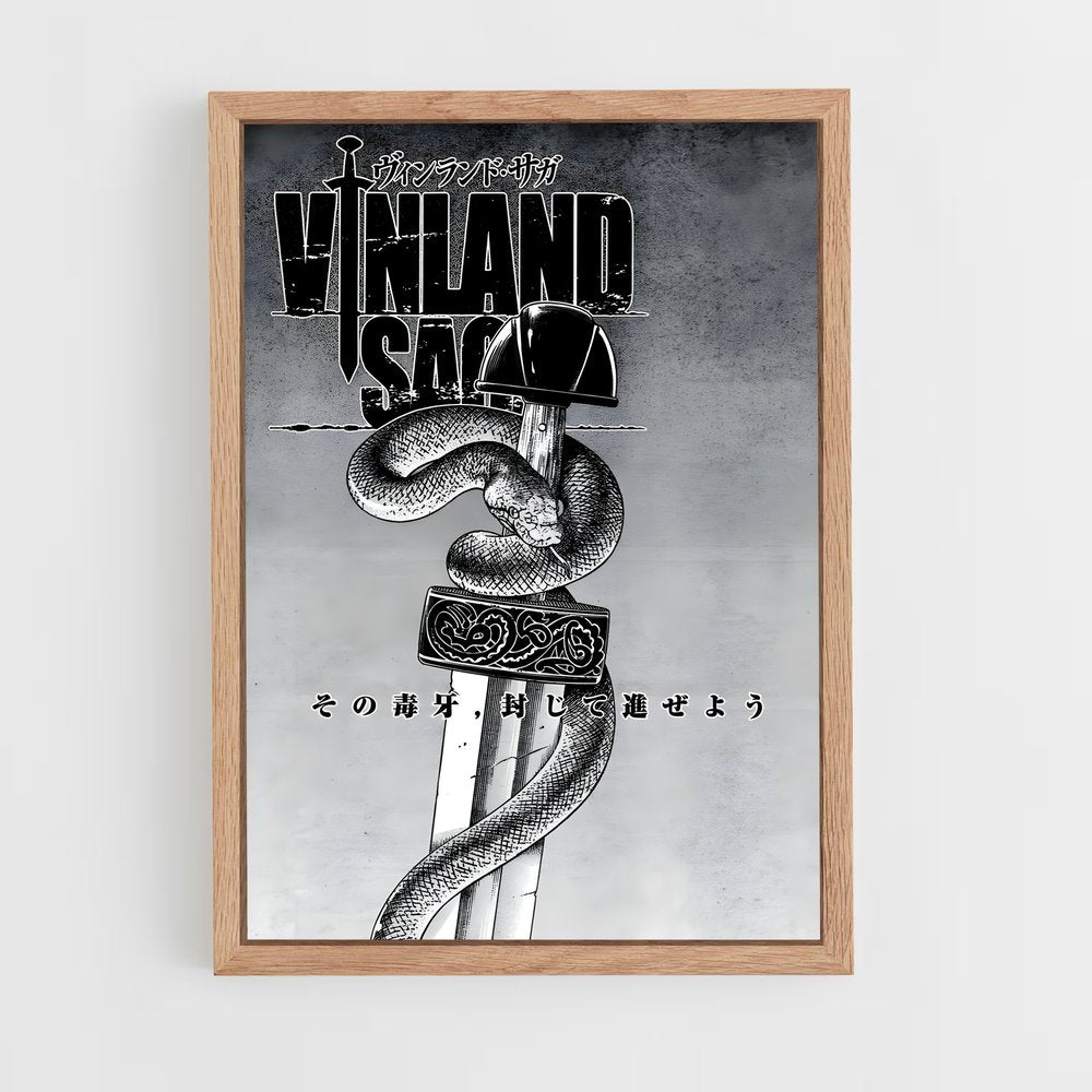 vinland-saga-7 cadre Bois clair