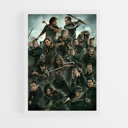 walking-dead-4 cadre Blanc
